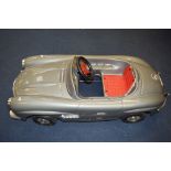 A TOYS TOYS MERCEDES-BENZ 300SL PEDAL CAR, Italian made, plastic body with metal chassis, plastic