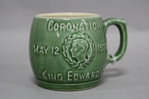 A ROYAL COMMEMORATIVE MUG, 'King Edward VIII Coronation May 12 1937'