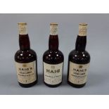 HAIG'S GOLD LABEL BLENDED SCOTCH WHISKY, 70% proof, 26 2/3 flozs, six with spring cap, two screw cap