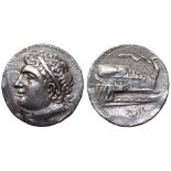 Carthaginian Spain, Barcid Dominion AR Dishekel. South-western region of Gadir, circa 237-228 BC.