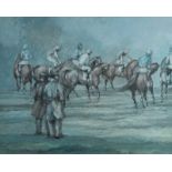 Kieran McGoran - DOWN ROYAL RACES - Pastel on Paper - 21 x 27 inches - Signed