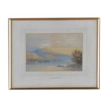 J. BERKELEY HEWITT, 'LOUGH EDMOND', WATERCOLOUR DRAWING