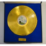 Cat Stevens; a 'Gold Disc Award' presented by Trutone (PTY) LTD.