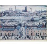 Laurence Stephen Lowry RA RBA LG NS, British 1887-1976- "Britain at Play" publ.