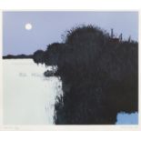 Robert Buhler RA, British 1916-1989- "Winter Piece"; screenprint in colours, signed, titled,