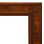 An Italian Nutwood Cassetta frame, 19th century, with cavetto and torus sight, ogee, taenia,