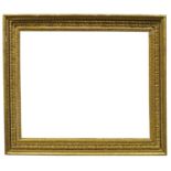 An English Carved and Gilded Carlo Maratta Style Frame, late 18th century, with ogee sight,