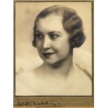 Dorothy Wilding, British 1893-1976- Portraits of a society lady; chlorobromide prints on tissue