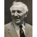 Interpress, Paris 1965- ''Portrait of Marc Chagall''; gelatin silver print, with stamp to verso,