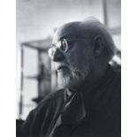 Philippe Halsman, American 1906-1979- ''Portrait of Matisse'' c.1951; gelatin silver print, with