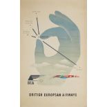 Zero [Hans Schleger], German/British 1898-1976- "BEA British European Airways,