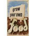 Zero [Hans Schleger], German/British 1898-1976- "Grow your own food",