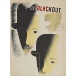 Zero [Hans Schleger], German/British 1898-1976- "In the Blackout,