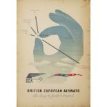 Zero [Hans Schleger], German/British 1898-1976- "BEA British European Airways,