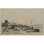 Wilfred Crawford Appleby, British 1889-1954- "Tarbet"; etching, signed, titled and numbered 10/75,