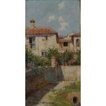 J Calera, Spanish, late 19th century- "Granada"; oils on panel, a pair, both signed and dated 95,