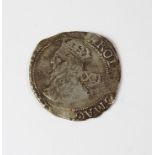 A Charles I shilling (clipped)