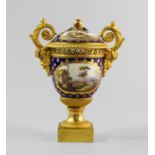 A Sevres porcelain sucrier and cover, 18th century,