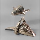 A Peruvian ladies silver stirrup, 18th century,