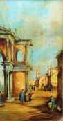 ITALIAN SCHOOL (19th century)
Venetian Scenes
Oils on board
18.5 x 35.