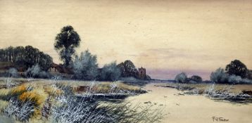 FRANCIS GORDON FRASER (1879-1940) British
On The Ouse
Watercolour
Signed
49.