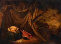 After JOSEPH WRIGHT OF DERBY (1734-1797) British
The Dead Soldier
Oil on canvas
57.5 x 42.