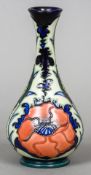 A modern Moorcroft pottery Poppy vase by Rachel Bishop
Monogrammed,