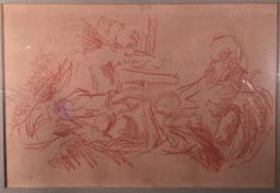 After the OLD MASTER (19th/20th century)
Nativity Scene
Red chalk
19 x 12.