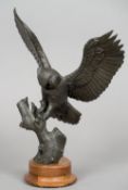 GILROY ROBERTS (1905-1991) American
The Great Horned Owl
Limited edition bronze,