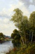 OCTAVIUS T. CLARK (1850-1921) British
Rural River Landscapes
Oils on canvas
Signed
49.5 x 74.