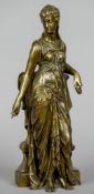 EUTROPE BOURET (1833-1906) French
Diana
Bronze
Signed
34 cm high CONDITION REPORTS: