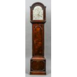 A George III brass mounted mahogany cased eight day longcase clock by Saddleton Lynn
The signed 12