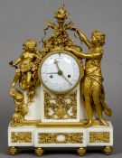 NICOLAS-ALEXANDRE FOLIN (18th/19th century) French
An early 19th century white marble and gilt