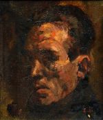 *AR CARL FELKEL (1896-1973) Austrian
Self Portrait
Oil on canvas
Signed with initials
29 x 34 cm,