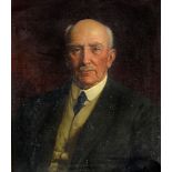 GEORGE PERCY JACKOMB HOOD (1857-1937) British Portrait of a Gentleman Oil on canvas Signed and