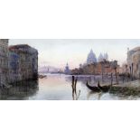 NCH (19th century) Venice Watercolour Signed with monogram 48.