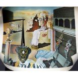 *AR SALVADOR DALI (1904-1989) Spanish Invisible Man Limited edition lithograph Signed and numbered