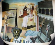 *AR SALVADOR DALI (1904-1989) Spanish Invisible Man Limited edition lithograph Signed and numbered