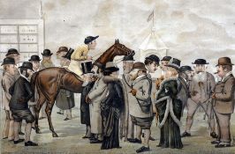 LIBERIO "LIB" PROSPERI (1854-1928) Italian Newmarket, 1885, From Vanity Fair Winter Number,