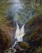 ROSA MINGAYE (19th century) British Wooded Creek Watercolour and bodycolour Signed and dated