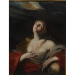 After GUIDO RENE (1575-1642) Italian Mary Magdalene Oil on canvas 75 x 100 cm CONDITION