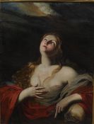 After GUIDO RENE (1575-1642) Italian Mary Magdalene Oil on canvas 75 x 100 cm CONDITION