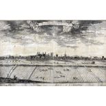 ROBERT WHITEHAND (17th century) English The University and Town of Cambridge or The Prospect of