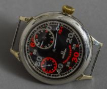 A large Omega Regulateur wristwatch - WITHDRAWN CONDITION REPORTS: Generally in good