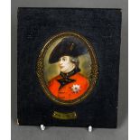 After SIR WILLIAM BEECHEY (1753-1839) British Portrait miniature of King George III Watercolour