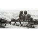 CHARLES MERYON (1821-1868) French L'Arche du Pont Notre-Dame,