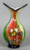 An Italian Art glass vase,