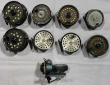 A quantity of fishing reels,