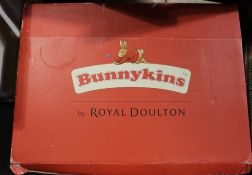 A boxed Bunnykins stand