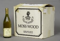 Moss Wood Margaret River Chardonnay, 2000, eleven bottles.
